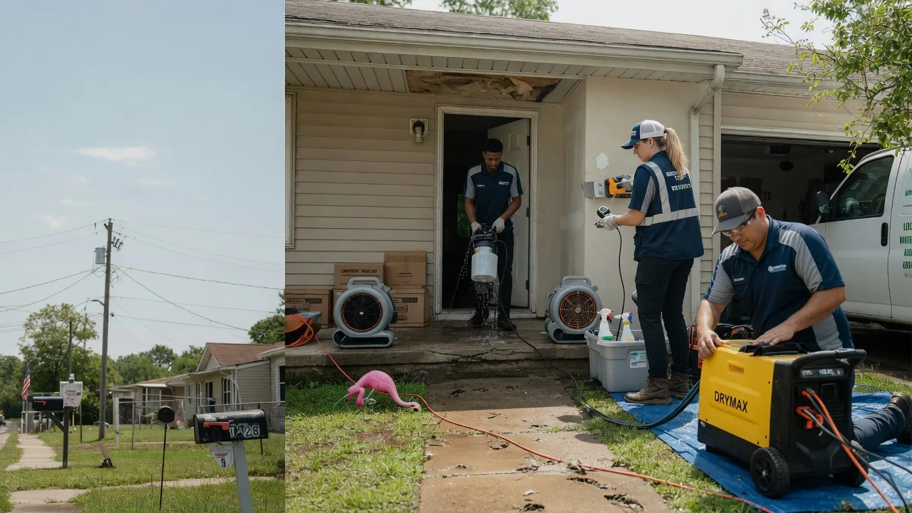 Storm Damage Water Removal in Parsons, TN near me